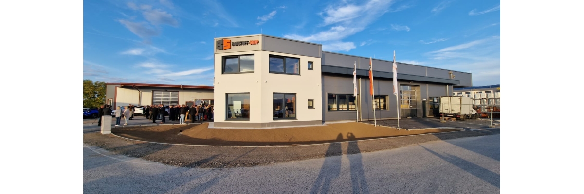 Eröffnung neues Baustoffzentrum Gewerbepark Lanzenkirchen - 