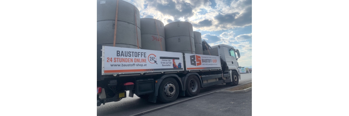 Lieferungen mit eigenen LKW - 