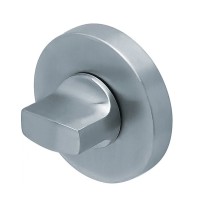 Eurowood Rosettengarnitur MARS - Edelstahl matt WC