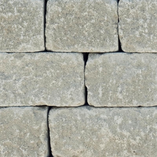 Mauerstein Gutshof MB24 bossiert 15 cm grau (0,54m²/Lage - 2,16m²/Pal) / m2
