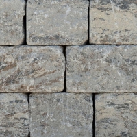 Mauerstein Gutshof MB16 bossiert 15 cm muschelkalk (0,9m²/Lage - 3,6m²/Pal) / m2