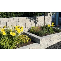 Mauerstein Gutshof MB24 gespalten 7,5 cm kreide (0,27m&sup2;/Lage - 2,16m&sup2;/Pal) / m2