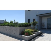 Mauerstein Gutshof MB24 gespalten 7,5 cm kreide (0,27m&sup2;/Lage - 2,16m&sup2;/Pal) / m2