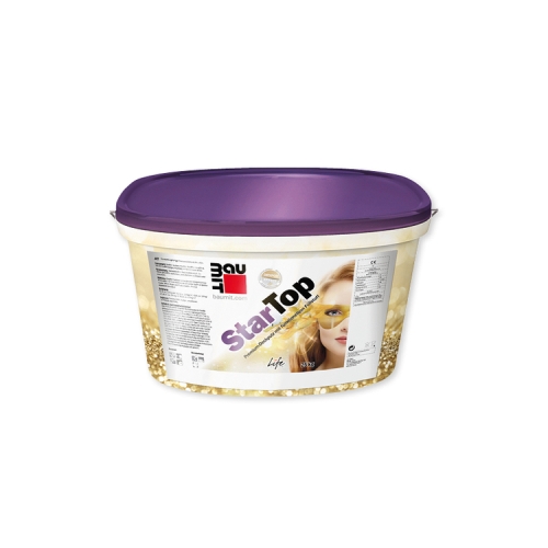 Baumit StarTop 25kg (24 Kübel/ Pal.)Kratzstruktur 3,00mm/ reicht für ca. 6,40m2 / Kübel