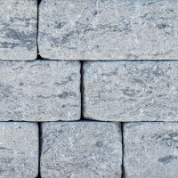 Abdeckplatte Gutshof gespalten ca. 30x24x7,5 cm eisgrau-schattiert (12m²/Lage - 96Stk/Pal) / Stk