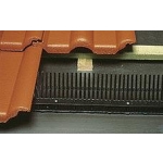 Aerotraufelement schwarz