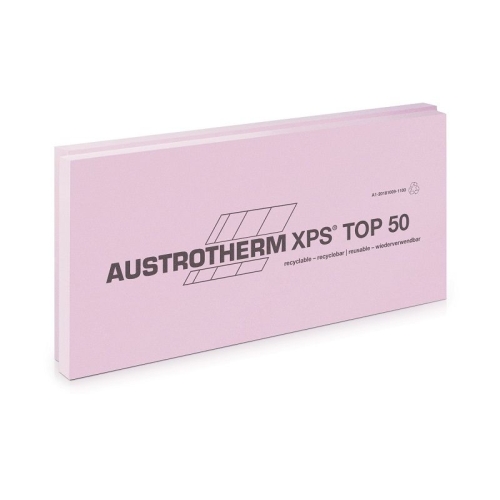 Austrotherm XPS Top 50 SF 1250x600x 80mm (Pal=12 Pack a 3,75 m2) / m2