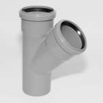 HT-Einfachabzweiger 70/70mm 45&deg;