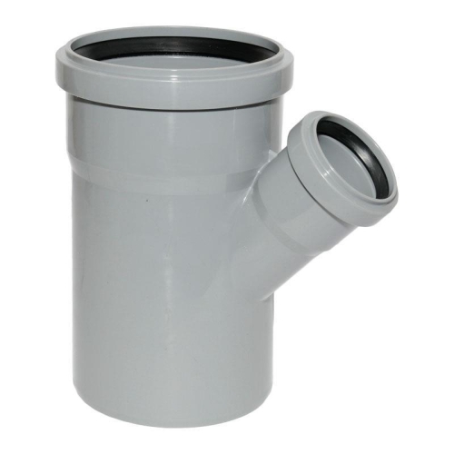 HT-Einfachabzweiger 100/50mm 45°