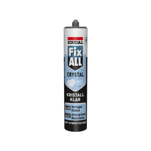 SOUDAL Fix All Crystal, 300 G Kartusche (12 Stk/Karton) / pro Stk