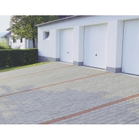Wellenpflaster 24x12x6 cm grau (0,922m&sup2;/Lage - 9,22m&sup2;/Pal) / m2