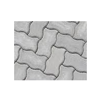 Wellenpflaster 24x12x6 cm grau (0,922m&sup2;/Lage - 9,22m&sup2;/Pal) / m2