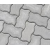 Wellenpflaster 24x12x8 cm grau (0,922m²/Lage - 7,38m²/Pal) / m2