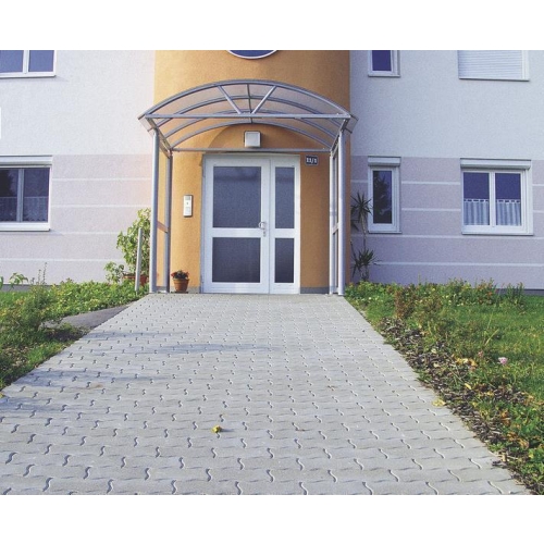 Wellenpflaster 24x12x8 cm ziegelrot (0,922m²/Lage - 7,38m²/Pal) / m2