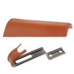 SET Firststein glatt inkl. Firstklammer ziegelrot (108 Stk/Pal) / Stk