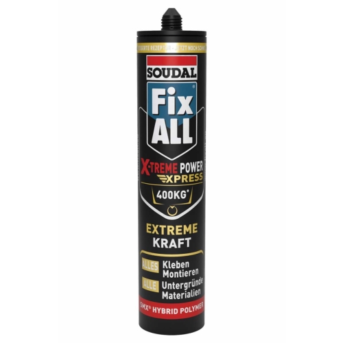 SOUDAL Fix All X-TREME Express weiß 410 G Kartusche (12 Stk/Karton) / pro Stk