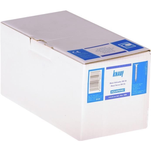 Aquapanel Maxi Schrauben mit Nagelspitze 25mm / Ktn. 1000...