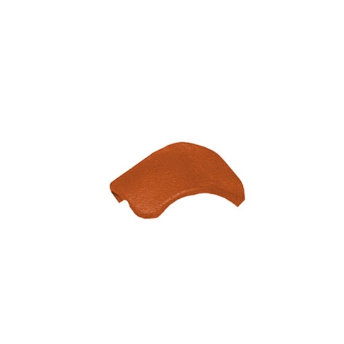 Bramac Gratverteilerstein glatt inkl. Glockennagel/ Stk. rotbraun