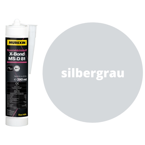 Spezialdichtstoff X-Bond MS-D 81 silbergrau 290 ml