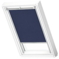 VELUX&reg;  Stoffrollo, Alu Linie - Mitternachtsblau, manuell, SK10
