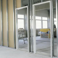 St&auml;nderwandzarge / St&uuml;ck 2000 x 700 MW 105 / Profil 125 ohne Bodeneinstand