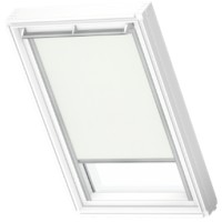 VELUX&reg;  Stoffrollo, elektrisch, Alu Linie - Wei&szlig;, FK06