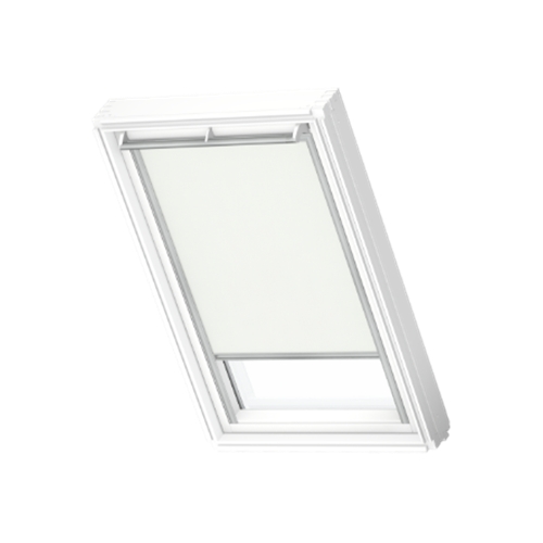 VELUX®  Stoffrollo, solar, Alu Linie - Weiß, CK02