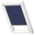 VELUX®  Stoffrollo, solar, Alu Linie - Mitternachtsblau, MK10
