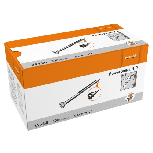 Fermacell H2O Schraube 3,9x50mm 500 Stk. / Pack