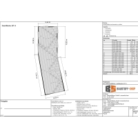 Gefälleplanerstellung für Flachdach / Plan