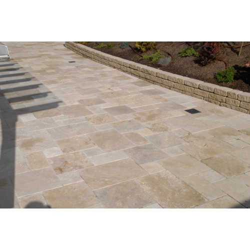 TRAVERTIN Vanilla Bodenplatte / m²