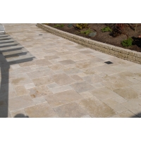 TRAVERTIN Vanilla Bodenplatte / m&sup2;