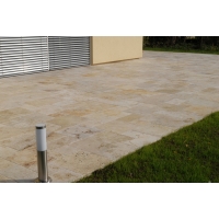 TRAVERTIN Vanilla Bodenplatte / m&sup2;