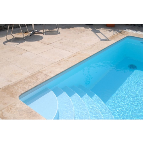 TRAVERTIN Vanilla Poolumrandung / Stk.