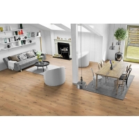 Admonter Landhausdiele classic Eiche Wild Stone, gebürstet, 5g, Natur-geölt EASY CARE, braun gekittet