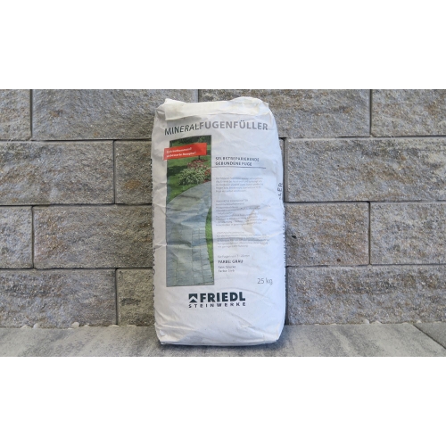 Friedl Mineral-Fugenfüller bis 20 mm Fugenbreite (6Sack/Lage - 48Sack/Pal) / Sack