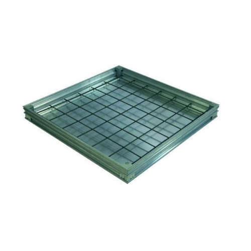 ACO Schachtabdeckung Uniface Al shallow 40x40cm