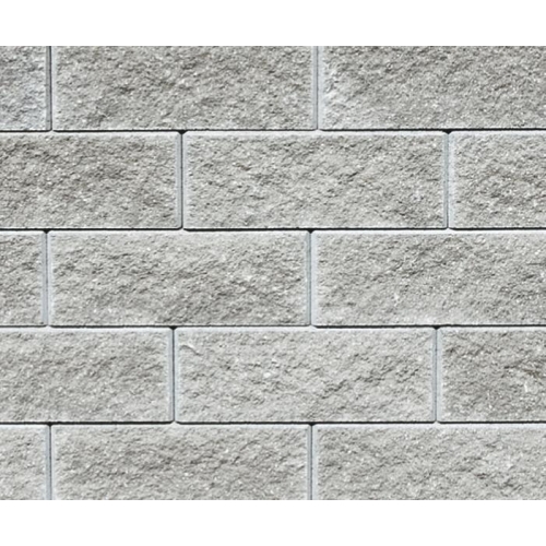 Faro Zaun Halbstein geschnitten 19,7x20x15 cm grau (20m²/Lage - 100Stk/Pal) / Stk