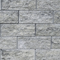Faro Zaun Halbstein geschnitten 19,7x20x15 cm granitgrau-schattiert (20m²/Lage - 100Stk/Pal) / Stk