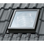 VELUX&reg; Tageslicht-Spot OK14  47x47  f&uuml;r flaches Dachmaterial (Oberfl&auml;che Aluminium) flexibler hochreflektierender Schlauch