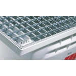 Lichtschacht Aco Therm Komplettset 1250 1000 400 f&uuml;r 10 cm  D&auml;mmung Streckmetallrost begehbar
