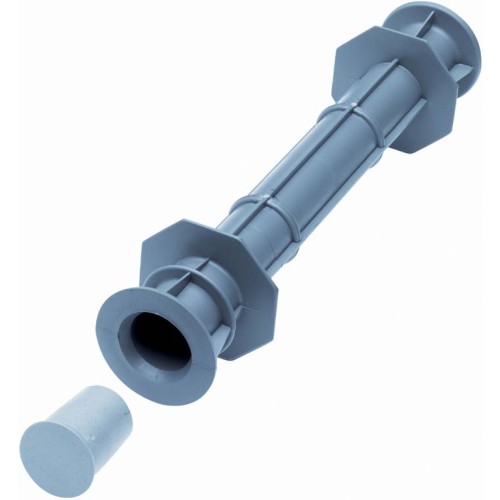 Distanzrohr (Kombispreize) kpl. mit 2 Stopfen (Sack 100Stk.;48Sack/Pal.). 300mm