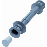 Distanzrohr (Kombispreize) kpl. mit 2 Stopfen (Sack 100Stk.;48Sack/Pal.). 300mm
