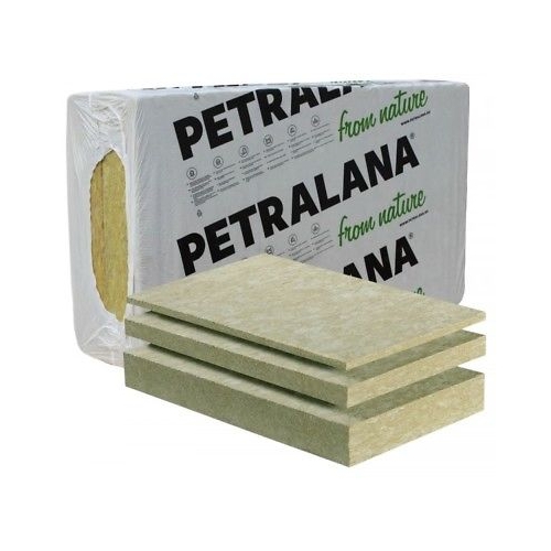 Mineralwolle Putzrägerplatte Petrafas 1000x600x120mm (1,20m2/Pack,Pal.24,00m² ) / m2