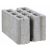 Beton Hohlblockstein 25x38x22 (Pal.50 Stk.) / Stk.
