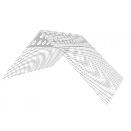 PVC-Winkel mit aufkaschiertem WDVS-Gewebe 10x15cm 2,50lfm...