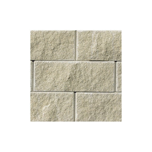 Friedl Faro Zaun- und Mauerstein 40 x 20 x 15cm (Pal = 50Stk.) / Stk. elfenbein