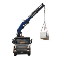 Kranlieferung / Std. LKW Euro 6 3 Achsen Kran 27mto