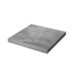 Largo Bodenplatte 60x60x5cm (0,72m2/Lage, 7,20m2 /Pal) granitgrau - schattiert