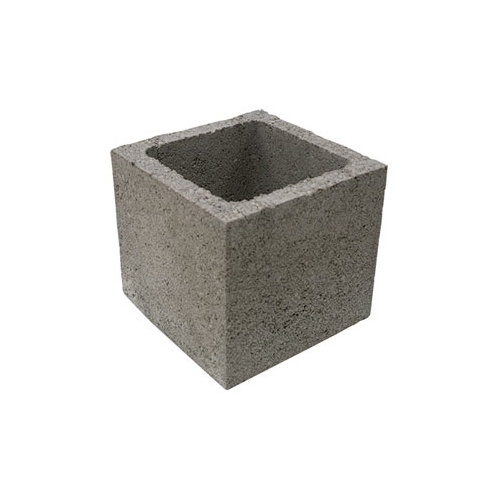 Säulenstein Beton 25x25x25cm (Pal 80 Stk) / Stk.